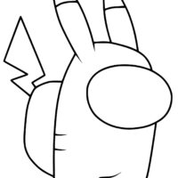 Among Us Pikachu